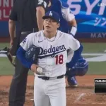 ドジャース・山本由伸、5回にマリーンズ・ヒックスに逆転3ランを打たれてしまう…