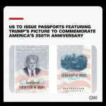 【朗報】トランプ、自分の肖像画をパスポートに入れてしまうwww🤣