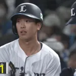 西武・滝澤夏央、チャンスで先制タイムリー！