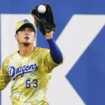 【中日】板山祐太郎、プロ初のセンターで先発!「どこでも守れるように」