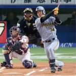 阪神・ドラ３岡城　プロ初猛打ショー！連日の大暴れメモリアル「直球を強くスイングできたのが一番良かった」