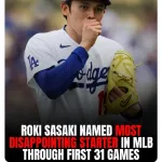 佐々木朗希投手、MLBナンバー1に輝く