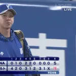 ベイスターズ 5－16 スワローズ　投手陣20被安打16失点の大炎上.....