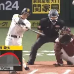 【ソフトバンク対楽天7回戦】ソフトバンク・栗原陵矢、楽天・古謝から第6号同点ソロホームラン！！！！！！！！！！！！！！