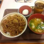 【画像】(ヽ´ん`)「牛丼をたまごセットで注文したら店員が牛丼のたまごセット持ってきやがった」