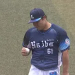 西武・平良海馬、1回36球で緊急降板…