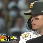 佐藤輝明.407 8HR 28打点 OPS 1.266