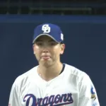 中日・ドラ1中西、また初回に炎上　前川に走者一層タイムリーを打たれる