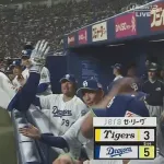【中日対阪神7回戦】中日・石伊雄太、阪神・門別から第３号ソロホームラン！リードを２点に広げる！！！！！！！！！
