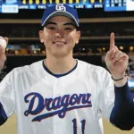 【祝】中日 中西聖輝、プロ初勝利!初回3失点もめげず…とにかく考えて7回までゼロ並べる!!