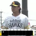 2軍先発・杉山一樹、初回を無安打無失点の投球