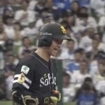 庄子雄大の作った流れでホークス勝ち越しに成功！！この回4得点！！