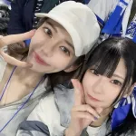 【ベイスターズ】大魔神の娘もスタンドで声援！父の古巣を駒田の娘と〝顔出し〟応援姿に驚きの声「駒田の娘さん？」