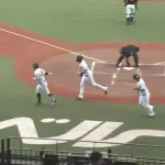 【西武対ソフトバンク8回戦】西武・古賀悠斗、ソフトバンク・松本晴から今季第１号先制３ランホームラン！！！！！！！！！！！！！！！！！！！