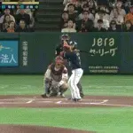 【巨人対ヤクルト9回戦】ヤクルト・内山壮真、巨人・竹丸から第２号ソロホームラン！リードを３点に広げる！！！！！！！！！！！！！！！