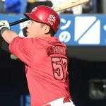 カープ持丸泰輝、2戦連続2号ホームラン！打撃覚醒で『打てる正捕手』に進化！！