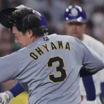 大山悠輔(5月) 打率.182 得点圏.143 OPS.553