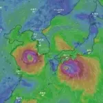 台風で打線組んだwww