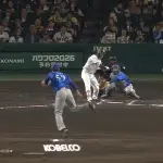 阪神・福島、四球よりも死球を選ぶｗｗｗｗｗｗ