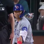 鈴木誠也 .304 7本 16打点 出塁率.414 OPS.979