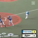 【オリックス対日本ハム11回戦】日本ハム・野村佑希、オリックス・曽谷から第5号2ランホームラン！リードを3点に広げる！！！！！！！！！！！！