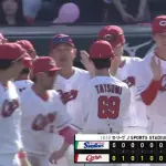 【広島対ヤクルト8回戦】広島が首位・ヤクルトに快勝 2連敗で止める！二俣が先制打＆2打点 坂倉とモンテロが2死から連続適時打 先発・赤木から7人継投で零封