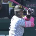 佐藤輝明(阪神🐯).377(130-49) 10本 30打点 出塁率.461 OPS1.222👈この漢が今年三冠王になるという風潮
