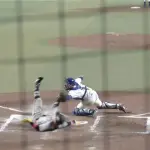 巨人・浦田の回り込みスライディングすげえ！ｗｗｗｗｗ