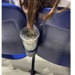 【画像】やきう観戦女さんの髪の毛がヤバすぎるｗｗｗｗｗｗｗｗｗｗ