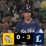 西武長谷川、今日も終盤のチャンスで追撃タイムリー!