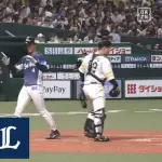 【ソフトバンク対西武10回戦】西武・石井一成、ソフトバンク・松本晴から第2号先制2ランホームラン！！！！！！！！！！！！！！
