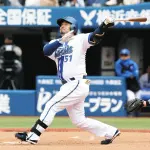 宮崎敏郎(32) 141試 .301 16本 73打点 OPS.808 ←オフに6年12億の長期契約