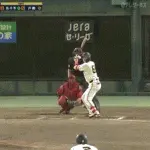 【巨人対広島6回戦】巨人、4回裏2アウト一二塁から増田陸のタイムリーで同点に追いつく！！！！！！！！！！！