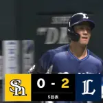 FA戦士・石井一成、先制の2ランホームラン！