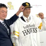 【ソフトバンク】山本祐大が入団会見「ワクワクしています」「ユウダイと呼んでくれればうれしい」