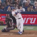 ドジャース、6回裏2アウト二三塁から代打・コールの2点タイムリーで勝ち越し！！！！！！！！！！！！！！