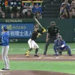 【巨人対DeNA7回戦】巨人・浦田が危険スイング適用第1号