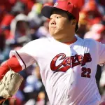 カープ高太一、12戦連続0封！防御率0.00 被打率.129 WHIP0.64
