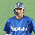 度会、打球判断ミス　タッチアップできず