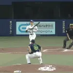 ノーコン木澤、サイクルヒット王手の村松に予想通りの押し出し四球wwww