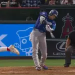 大谷翔平、第三打席で二試合連続安打となるツーベースヒット！！！！！！！！！！！！！！
