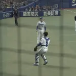 【またかよｗ】 石川昂弥、突然フライを追うのをやめるｗｗｗｗ