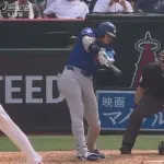 大谷翔平、第五打席でレフト前ヒット！１４試合ぶりの１試合３安打！！！！！！！！！！