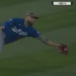 ドジャース・パヘス、ファインプレー！！！！！！！！！！！！！！！！