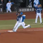 今日のNPB、リプレイセンターに確認を取るも誤審をしていた