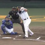 阪神・ドラ1立石、プロ初打席で痛烈ヒットの鮮烈デビュー！