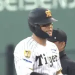 【阪神対中日10回戦】阪神、初回2アウト二塁から佐藤輝明のタイムリーで1点先制！！！！！！！！！！！