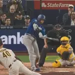 大谷翔平、第四打席で三試合連続マルチ安打となるライト前ヒット！！！！！！！！！！