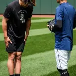 村上宗隆さんイチローと対面する