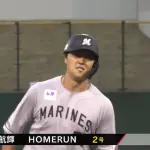 【西武対ロッテ11回戦】ロッテ・山口航輝、西武・菅井から第2号先制ソロホームラン！！！！！！！！！！！！！！